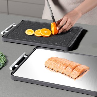 Efficient Multifunctional Double Sided Cutting Board for the Kitchen