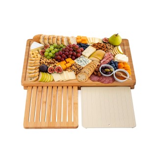 All in One Bamboo Cutting Board Set