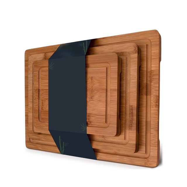 Bamboo Cutting Board Set (3-Piece)