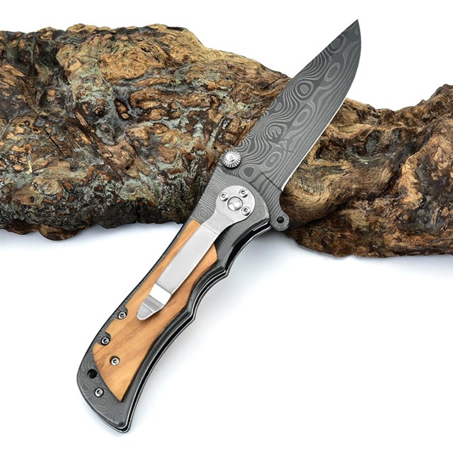 Wooden Folding Fruit Knife