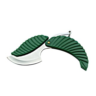 Leaf Shaped Folding Fruit Knife