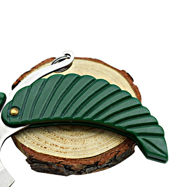 Leaf Shaped Folding Fruit Knife