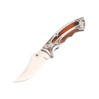 Floral Pattern Folding Fruit Knife