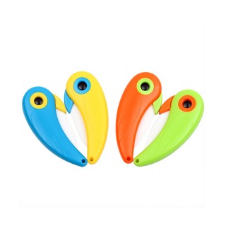 Colorful Bird Shaped Fruit Knife