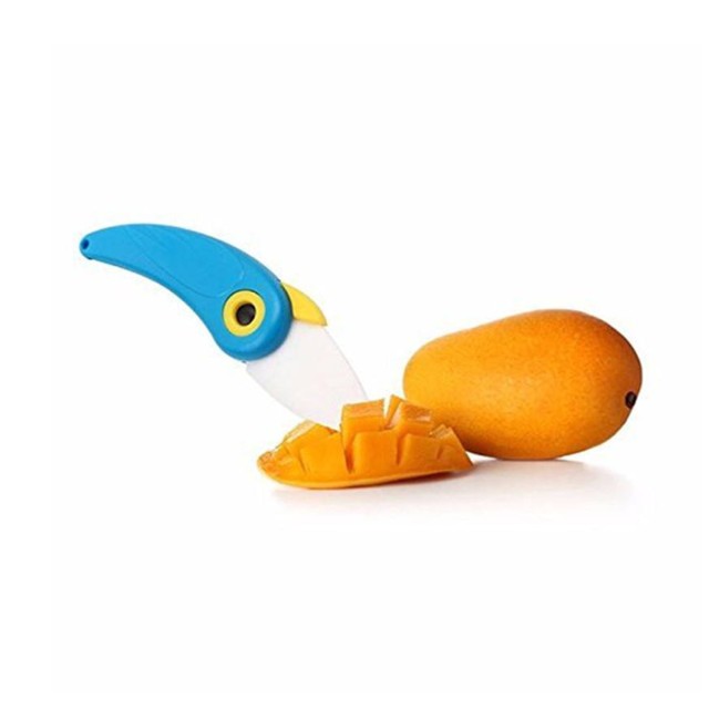 Colorful Bird Shaped Fruit Knife