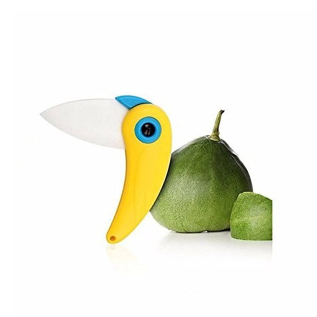Colorful Bird Shaped Fruit Knife