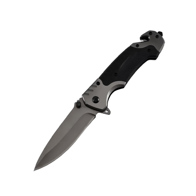 Black Folding Fruit Knife