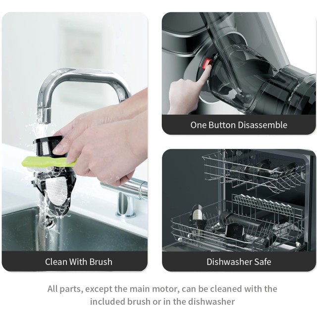 Silver Fruit Cold Press Juicer