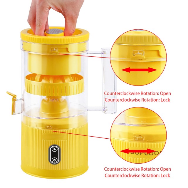 Electric Rechargeable Citrus Juicer
