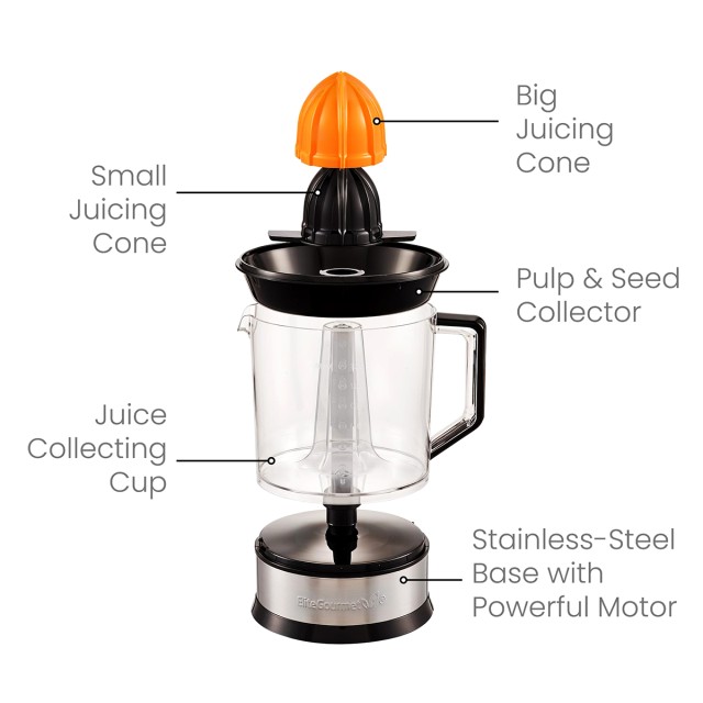Dual Cone Citrus Juicer