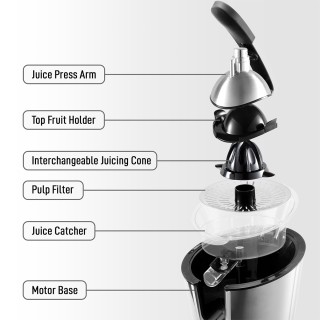 Stainless Steel Electric Citrus Juicer