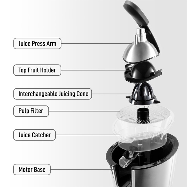 Stainless Steel Electric Citrus Juicer